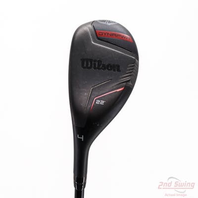 Mint Wilson Staff Dynapwr Hybrid 4 Hybrid 22° PX HZRDUS Smoke Red RDX 80 Graphite Stiff Left Handed 40.5in