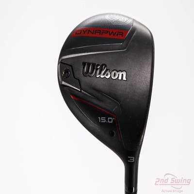 Wilson Staff Dynapwr Fairway Wood 3 Wood 3W 15° PX HZRDUS Smoke Red RDX 60 Graphite Stiff Right Handed 43.25in