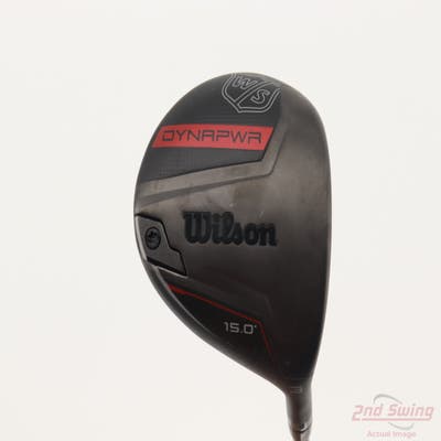 Wilson Staff Dynapwr Fairway Wood 3 Wood 3W 15° PX HZRDUS Smoke Red RDX 50 Graphite Senior Right Handed 43.25in