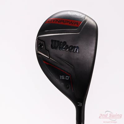 Mint Wilson Staff Dynapwr Fairway Wood 3 Wood 3W 15° PX HZRDUS Smoke Black RDX 60 Graphite Stiff Right Handed 43.25in