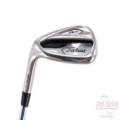 Titleist 718 AP1 Single Iron Pitching Wedge PW 48° True Temper AMT Red S300 Steel Stiff Left Handed 35.5in