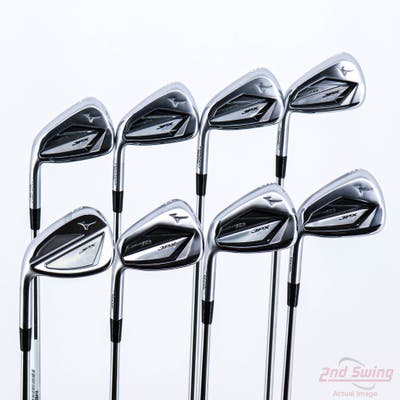 Mint Mizuno JPX 923 Hot Metal Pro Iron Set 4-PW GW True Temper Dynamic Gold 105 Steel Stiff Left Handed +2 Degrees Upright 38.25in