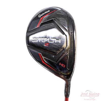 TaylorMade Stealth 2 HD Fairway Wood 3 Wood 3W 16° Fujikura Speeder NX Red 50 Graphite Regular Right Handed 43.5in