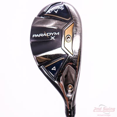 Callaway Paradym X Hybrid 4 Hybrid 21° PX HZRDUS Silver Gen4 65 Graphite Regular Right Handed 39.75in