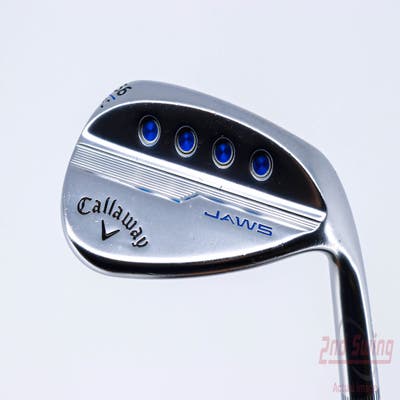 Callaway Jaws MD5 Platinum Chrome Wedge Sand SW 56° 8 Deg Bounce C Grind Dynamic Gold Spinner TI 115 Steel Stiff Right Handed 35.0in