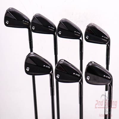 TaylorMade 2023 P770 Black Iron Set 4-PW Mitsubishi MMT 105 Graphite Stiff Right Handed 38.0in