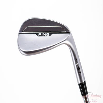 Ping s159 Chrome Wedge Pitching Wedge PW 46° 12 Deg Bounce S Grind True Temper AMT Tour White Steel X-Stiff Right Handed Black Dot 35.75in