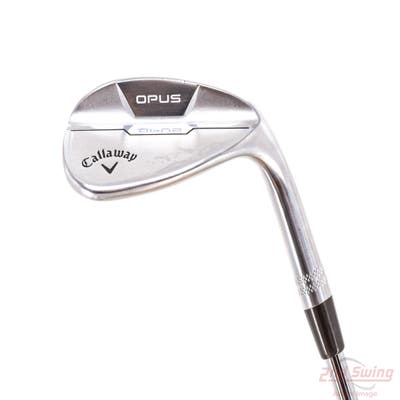 Callaway Opus Brushed Chrome Wedge Sand SW 54° 14 Deg Bounce W Grind Dynamic Gold Tour Issue S400 Steel Stiff Right Handed 35.0in