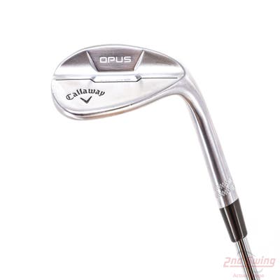 Callaway Opus Brushed Chrome Wedge Lob LW 58° 12 Deg Bounce W Grind Dynamic Gold Tour Issue S400 Steel Stiff Right Handed 34.75in