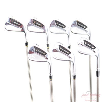 Callaway Apex CB 24 Iron Set 5-PW AW Aerotech SteelFiber i80cw Graphite Stiff Right Handed +3/4"