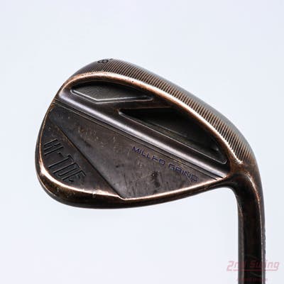 TaylorMade Milled Grind HI-TOE 3 Copper Wedge Lob LW 58° 10 Deg Bounce FST KBS Tour $-Taper Steel Stiff Right Handed 36.75in