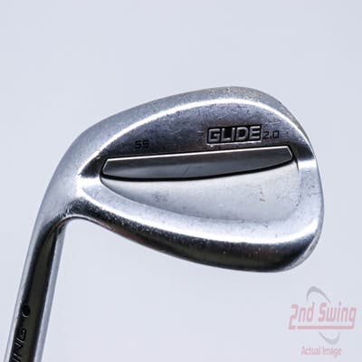 Ping Glide 2.0 Wedge Sand SW 56° 12 Deg Bounce AWT 2.0 Steel Wedge Flex Left Handed Black Dot 36.0in