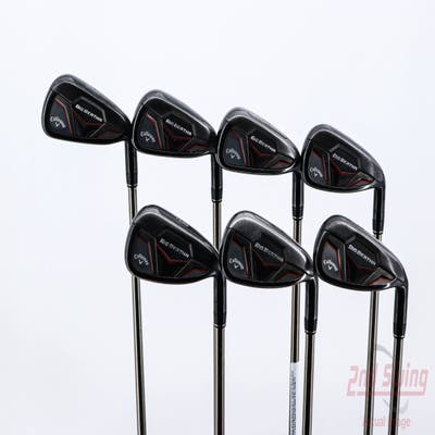 Callaway 2019 Big Bertha Iron Set 5-PW AW UST Mamiya Recoil ZT9 F3 Graphite Regular Right Handed 39.0in