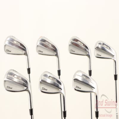 Titleist 2021 T100 Iron Set 4-PW True Temper AMT Tour White Steel X-Stiff Right Handed 38.0in