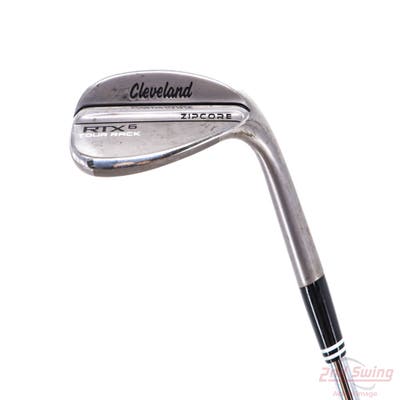 Cleveland RTX 6 ZipCore Tour Rack Raw Wedge Lob LW 58° 10 Deg Bounce Dynamic Gold Spinner TI Steel Wedge Flex Right Handed 35.0in