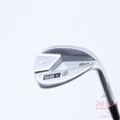 Mizuno S23 Satin Chrome Wedge Sand SW 56° 10 Deg Bounce D Grind FST KBS Hi-Rev 2.0 115 Steel Wedge Flex Right Handed 35.5in