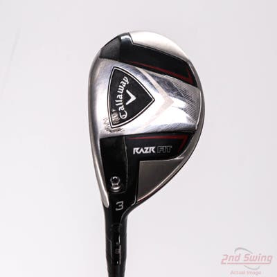 Callaway Razr Fit Fairway Wood 3 Wood 3W Callaway Stock Graphite Graphite Regular Left Handed 43.25in