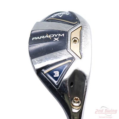 Callaway Paradym X Hybrid 3 Hybrid 18° PX HZRDUS Silver Gen4 75 Graphite Stiff Right Handed 40.5in