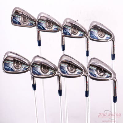 Ping G LE Iron Set 5-PW AW SW ULT 230 Ultra Lite Graphite Ladies Right Handed Red dot 38.0in