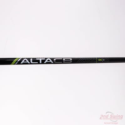 Used W/ Ping RH Adapter Ping ALTA CB 65 Black 65g Fairway Shaft Regular 41.5in