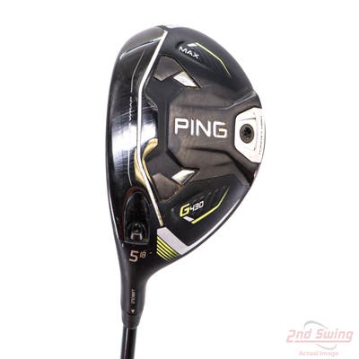 Ping G430 MAX Fairway Wood 5 Wood 5W 18° Mitsubishi Kai'li White 70 Graphite X-Stiff Left Handed 42.75in