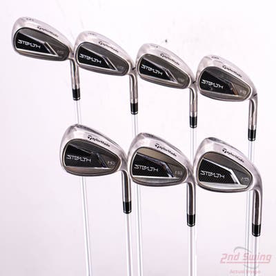 TaylorMade Stealth HD Iron Set 5-PW AW Aldila Ascent 45 Graphite Ladies Right Handed -3/4"