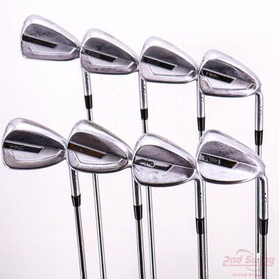 Ping G700 Iron Set 4-PW AW Nippon NS Pro Modus 3 Tour 105 Steel Stiff Right Handed Black Dot 38.5in