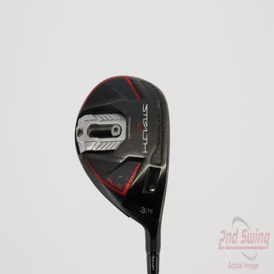 TaylorMade Stealth 2 Plus Fairway Wood 3 Wood 3W 15° Mitsubishi Kuro Kage XM 80 Graphite Stiff Right Handed 42.5in