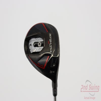 TaylorMade Stealth 2 Plus Fairway Wood 3 Wood 3W 15° Mitsubishi Kuro Kage XM 80 Graphite Stiff Right Handed 43.5in