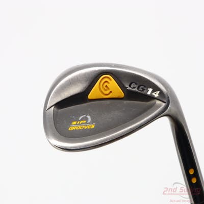 Cleveland CG14 Gunmetal Wedge Lob LW 60° 12 Deg Bounce Cleveland Traction Wedge Steel Wedge Flex Right Handed 35.75in