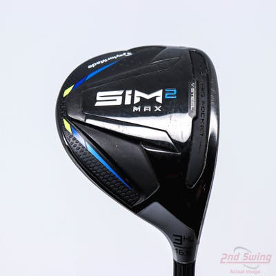 TaylorMade SIM2 MAX Fairway Wood 3 Wood HL 16.5° Fujikura Ventus Blue 6 Graphite Stiff Right Handed 43.5in