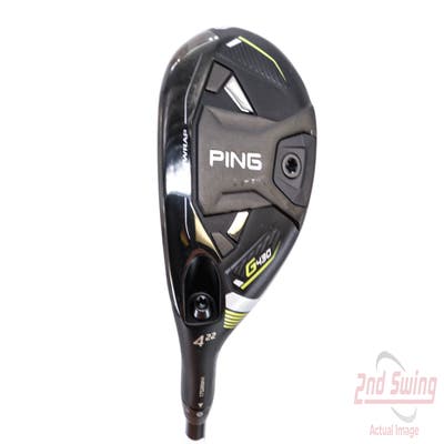 Ping G430 Hybrid 4 Hybrid 22° Mitsubishi Kai'li White 80 Graphite Stiff Left Handed 39.75in