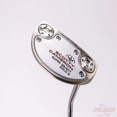 Mint Titleist Scotty Cameron Super Select GOLO 6 Putter Steel Right Handed 35.0in