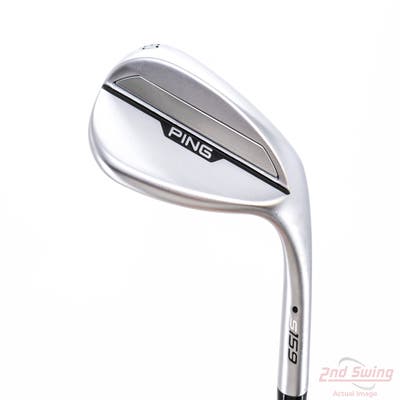 Ping s159 Chrome Wedge Lob LW 60° 8 Deg Bounce B Grind Ping Z-Z115 Steel Wedge Flex Right Handed Black Dot 35.25in