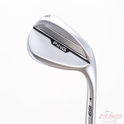 Ping s159 Chrome Wedge Sand SW 56° 10 Deg Bounce H Grind Ping Z-Z115 Graphite Wedge Flex Right Handed Black Dot 35.5in