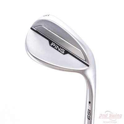 Ping s159 Chrome Wedge Lob LW 58° 8 Deg Bounce B Grind Ping Z-Z115 Steel Wedge Flex Right Handed Black Dot 35.25in