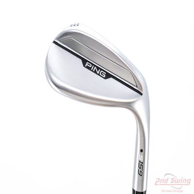 Ping s159 Chrome Wedge Lob LW 58° 6 Deg Bounce T Grind Ping Z-Z115 Steel Wedge Flex Right Handed Black Dot 35.25in