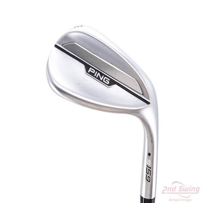 Ping s159 Chrome Wedge Lob LW 58° 14 Deg Bounce W Grind True Temper Dynamic Gold S300 Steel Stiff Right Handed Black Dot 35.25in