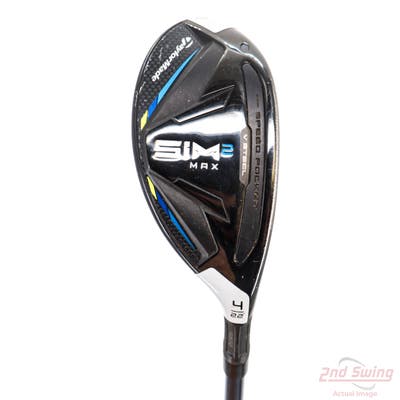 TaylorMade SIM2 MAX Rescue Hybrid 4 Hybrid 22° Fujikura Ventus Blue Velocore Graphite Stiff Right Handed 41.0in