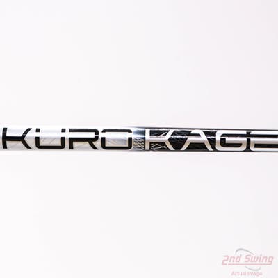 Used W/ TaylorMade RH Adapter Mitsubishi Rayon Kuro Kage Silver TiNi 70 70g Fairway Shaft Stiff 42.5in