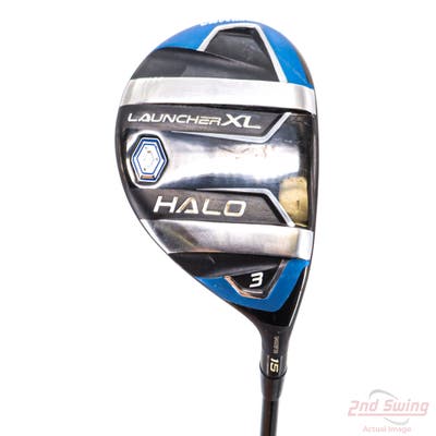 Cleveland Launcher XL Halo Fairway Wood 3 Wood 3W 15° Fujikura Ventus Red TR 6 Graphite Stiff Right Handed 41.75in