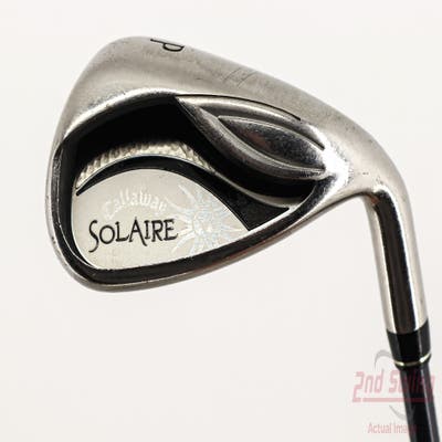 Callaway 2014 Solaire Single Iron Pitching Wedge PW Callaway Gems 50w Graphite Ladies Right Handed 35.5in