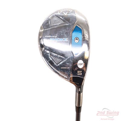 Mint Callaway Paradym Ai Smoke Max D Fairway Wood 5 Wood 5W 18° Project X Cypher 2.0 40 Graphite Senior Right Handed 42.75in