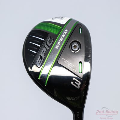 Callaway EPIC Speed Fairway Wood 3 Wood 3W 15° Project X HZRDUS Smoke iM10 60 Graphite Regular Right Handed 43.25in