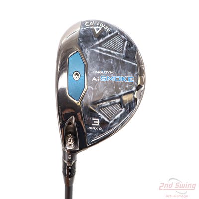 Mint Callaway Paradym Ai Smoke Max D Fairway Wood 3 Wood 3W 15° MCA Tensei AV-XLINK Blue 65 Graphite Stiff Left Handed 43.5in