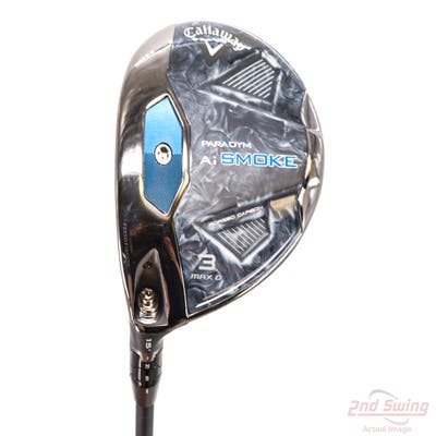 Mint Callaway Paradym Ai Smoke Max D Fairway Wood 3 Wood 3W 15° MCA Tensei AV-XLINK Blue 65 Graphite Stiff Left Handed 43.5in