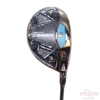 Callaway Paradym Ai Smoke Max D Fairway Wood 3 Wood HL 16.5° Project X Cypher 2.0 50 Graphite Senior Right Handed 43.25in