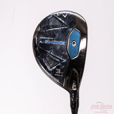 Callaway Paradym Ai Smoke Max D Fairway Wood 3 Wood HL 16.5° Project X Cypher 2.0 50 Graphite Regular Right Handed 43.25in