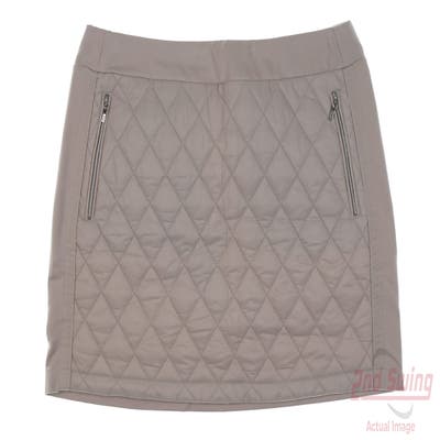 New Womens Nivo Sport Skort Large L Tan MSRP $91