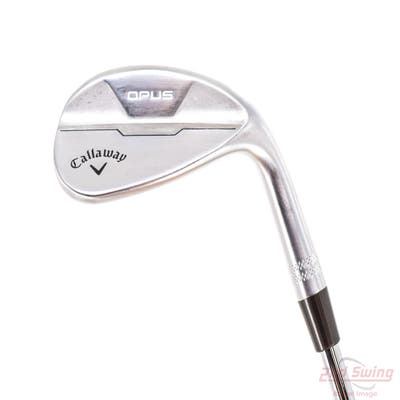 Callaway Opus Brushed Chrome Wedge Pitching Wedge PW 48° 10 Deg Bounce S Grind Dynamic Gold Mid 115 Wedge Steel Wedge Flex Right Handed 35.5in